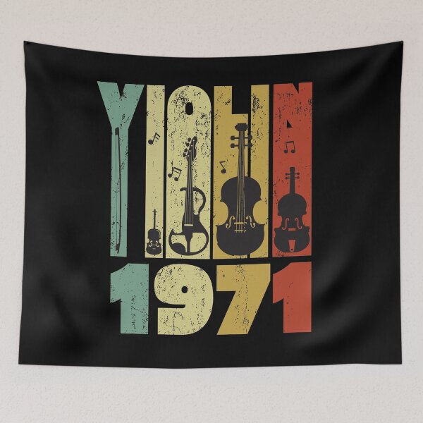 Item preview, Violin 50-Year-Old Gifts Vintage 1971 50th Dad 50 Birthday designed and sold by TH3--DESIGNER.
