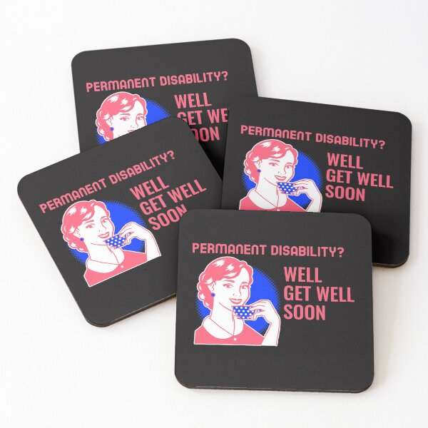 Item preview, Permanent Disability Well Get Well Soon  designed and sold by Disabledland.