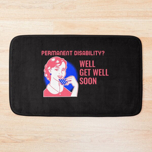 Item preview, Permanent Disability Well Get Well Soon  designed and sold by Disabledland.