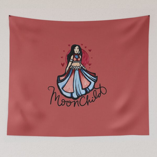 Item preview, MoonChild Belly Dancer designed and sold by FrictionMaxxing.