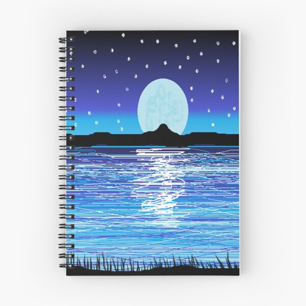 Item preview, Moon above the Ocean designed and sold by Sunraysanastore.