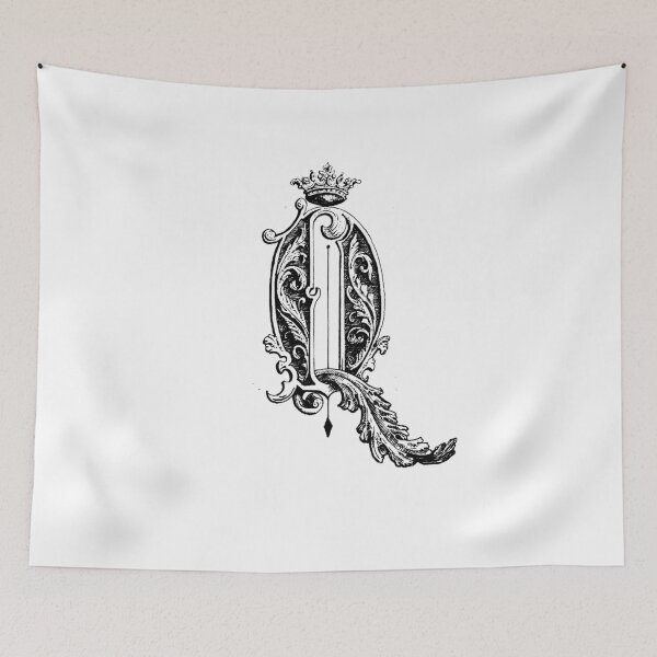 Item preview, Ornamental letter Q designed and sold by Cretalyst.