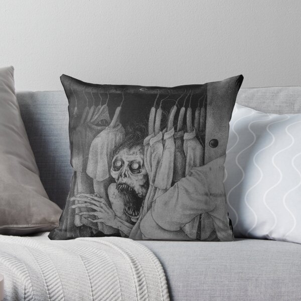 Boogeyman Throw Pillow