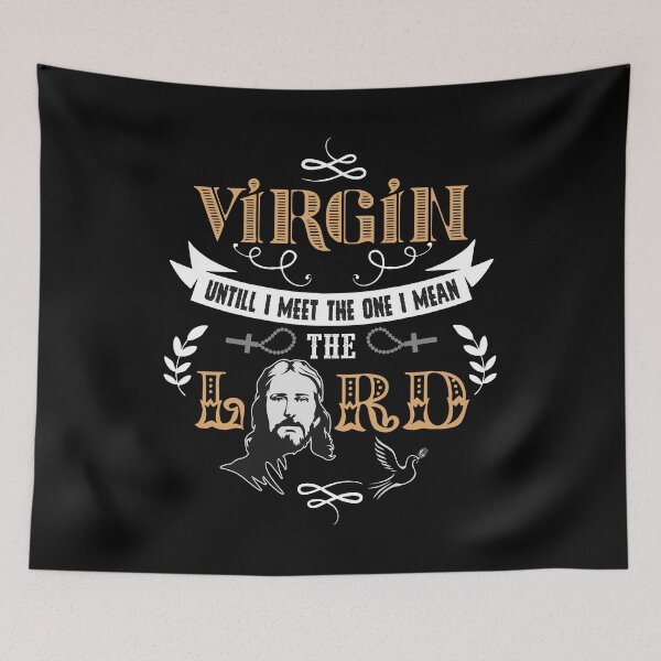 Item preview, Virgin untill i meet the one christian ready to mingle designed and sold by OusmaneProDz.