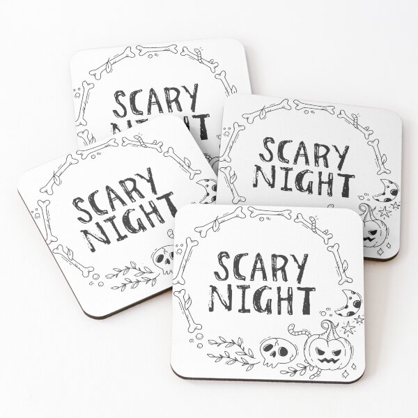 Item preview, SCARY NIGHT T_SHIRT FOR MEN AND WOMEN 2021 designed and sold by Global Wave Designs.