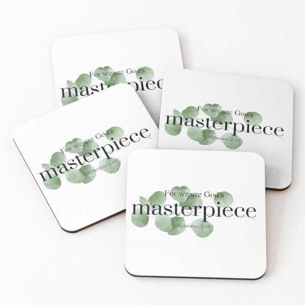 Item preview, For We are God's Masterpiece - Ephesians 2:10 designed and sold by JustChrist.