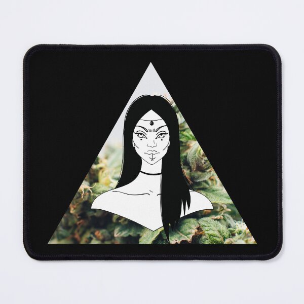Item preview, Triangle Stoner Girl | Smart Successful Stoner | We Are The Universe designed and sold by AlfaEcho.