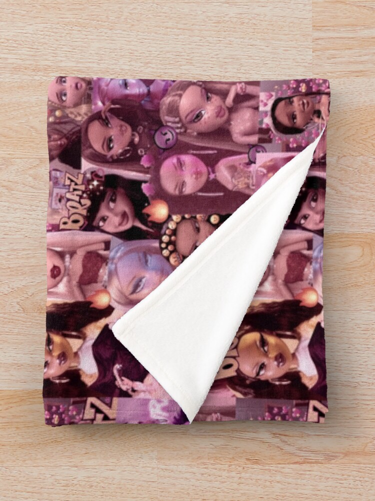 "bratz" Throw Blanket for Sale by LunarAlpaca Redbubble