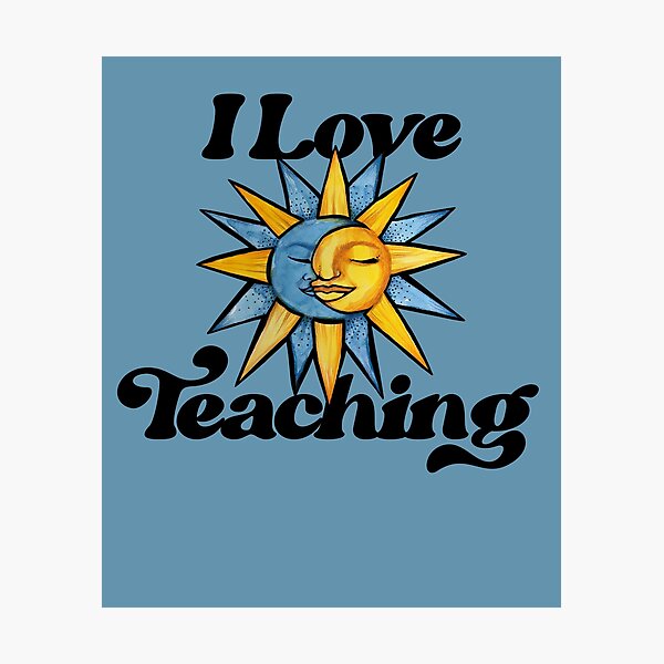 Item preview, I Love Teaching designed and sold by FrictionMaxxing.