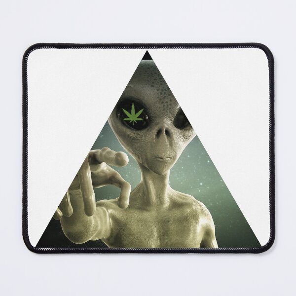Item preview, Triangle Alien | Smart Successful Stoner | We Are The Universe designed and sold by AlfaEcho.