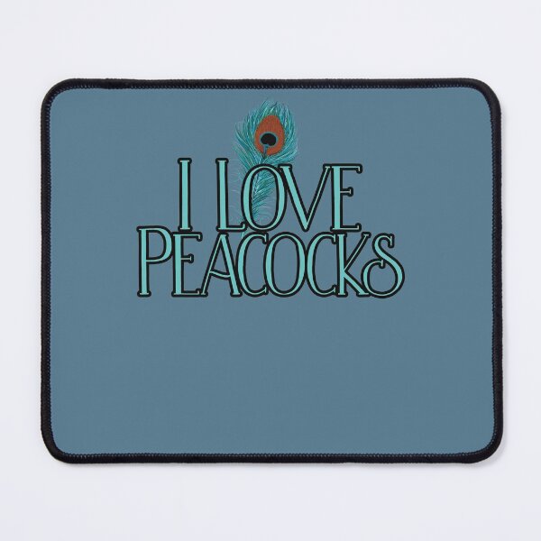 Item preview, I Love Peacocks designed and sold by FrictionMaxxing.
