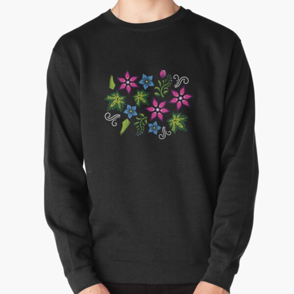 flowered sweatshirts