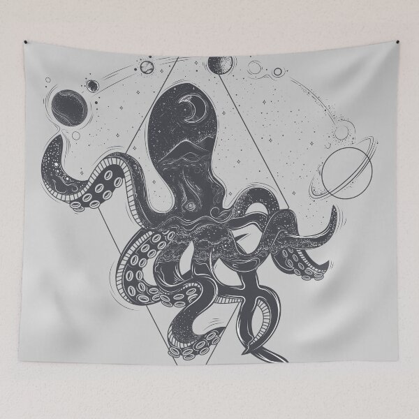 Item preview, Galaxy octopus designed and sold by MHassan92.