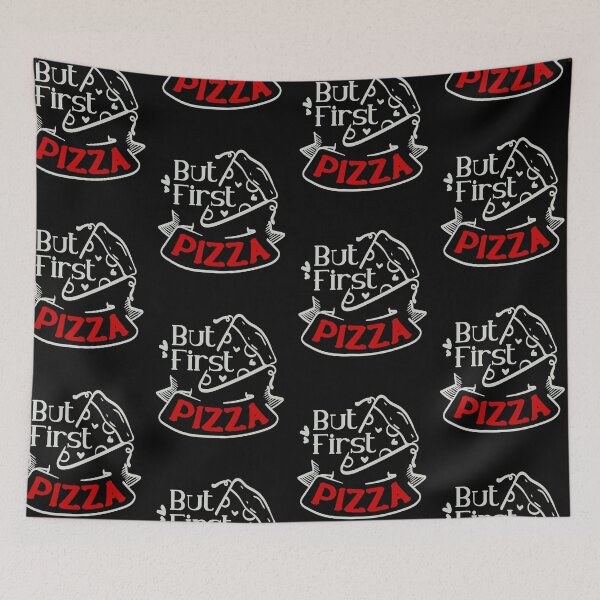 Item preview, But First Pizza designed and sold by FOX1999-Design.