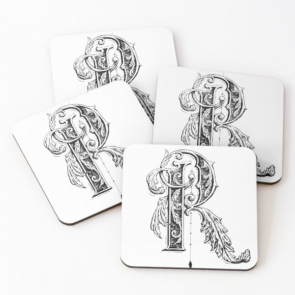 Item preview, Ornamental letter R designed and sold by Cretalyst.