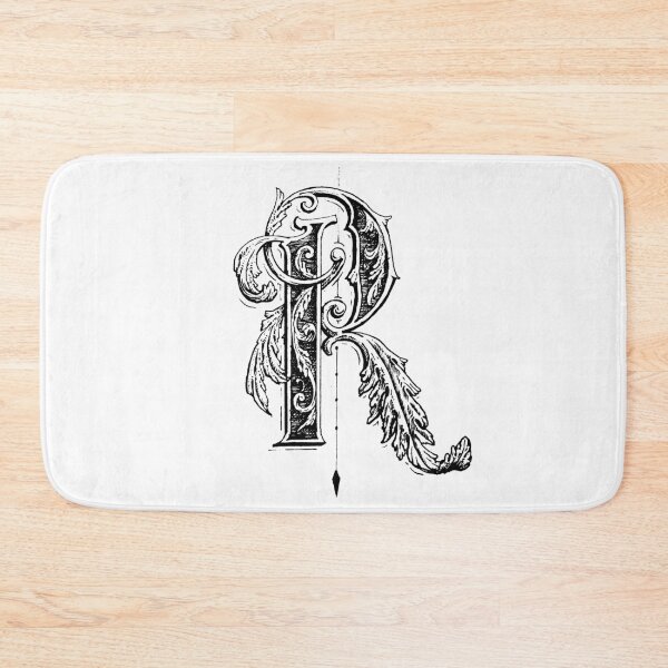 Item preview, Ornamental letter R designed and sold by Cretalyst.