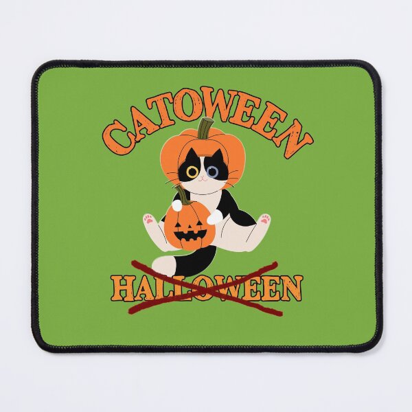Item preview, Happy Catoween Not Halloween designed and sold by JooArtPrints ★★★★★.