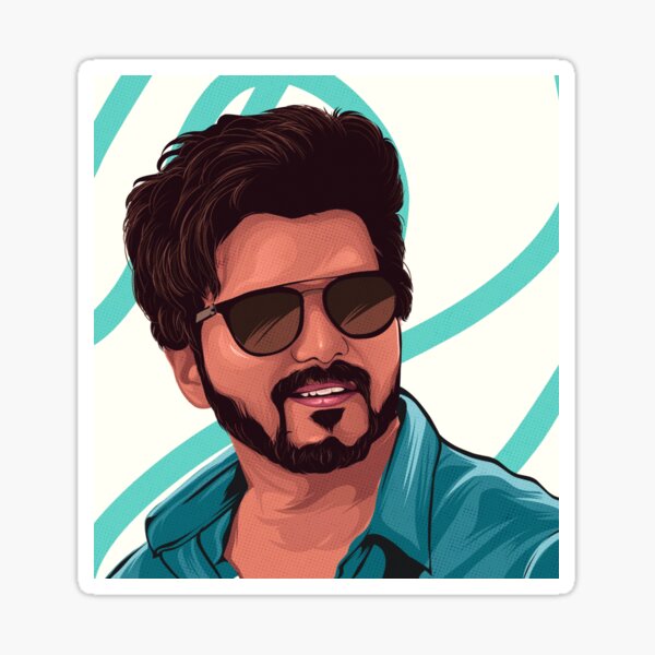 master vijay oil painting