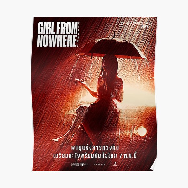 Girl from nowhere Poster