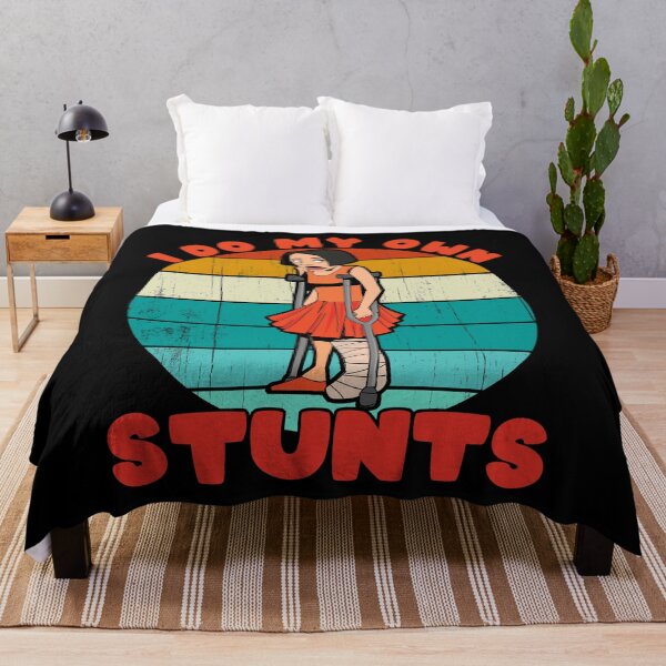 Artikelvorschau, Ich mache meine eigenen Stunts Lustige gebrochene Beinverletzung Get Well Gifts product entworfen und verkauft von theodoros20.