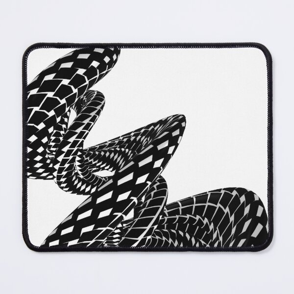 Item preview, Black and white 3D spiral abstract designed and sold by flashcompact.