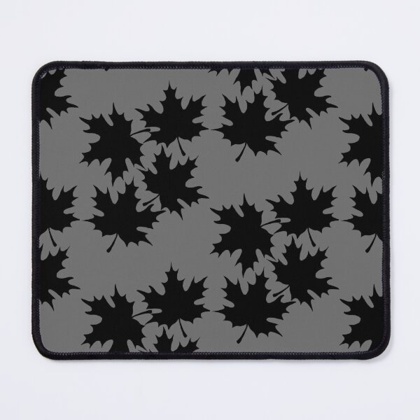 Item preview, Autumn leaves print in grey designed and sold by DemonicGloom.
