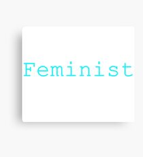 Feminist Canvas Print