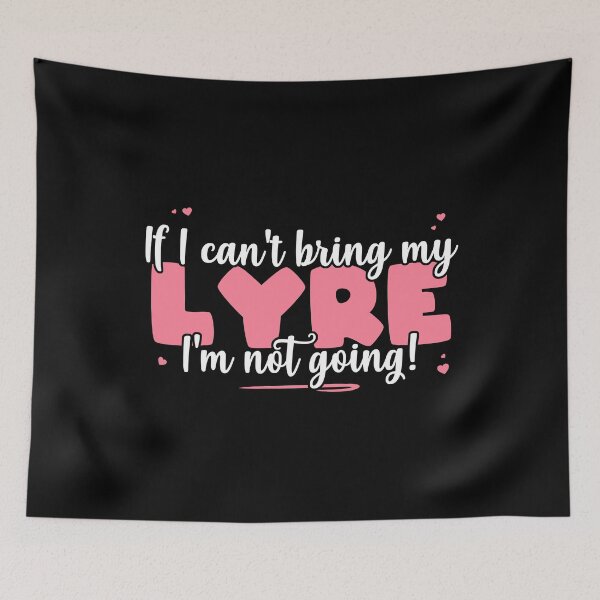 Item preview, If I Can't Bring My Lyre I'm Not Going - Cute musician product designed and sold by theodoros20.