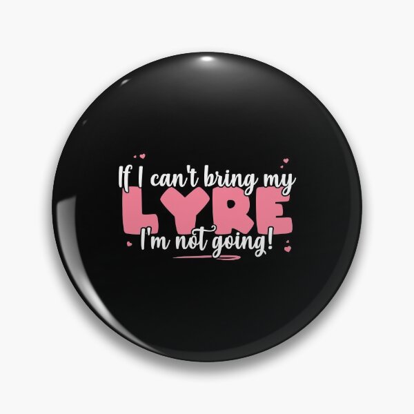 Item preview, If I Can't Bring My Lyre I'm Not Going - Cute musician product designed and sold by theodoros20.