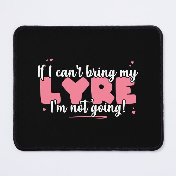 Item preview, If I Can't Bring My Lyre I'm Not Going - Cute musician product designed and sold by theodoros20.