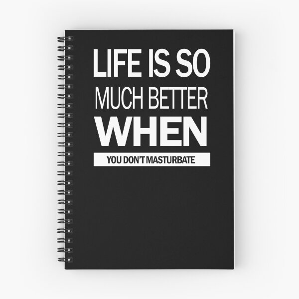 Item preview, Life Is So Much Better When You Don't Masturbate designed and sold by OusmaneProDz.