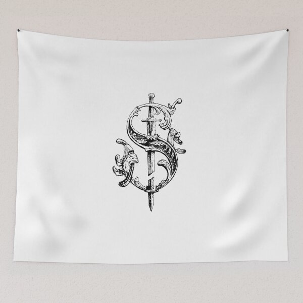 Item preview, Ornamental letter S designed and sold by Cretalyst.