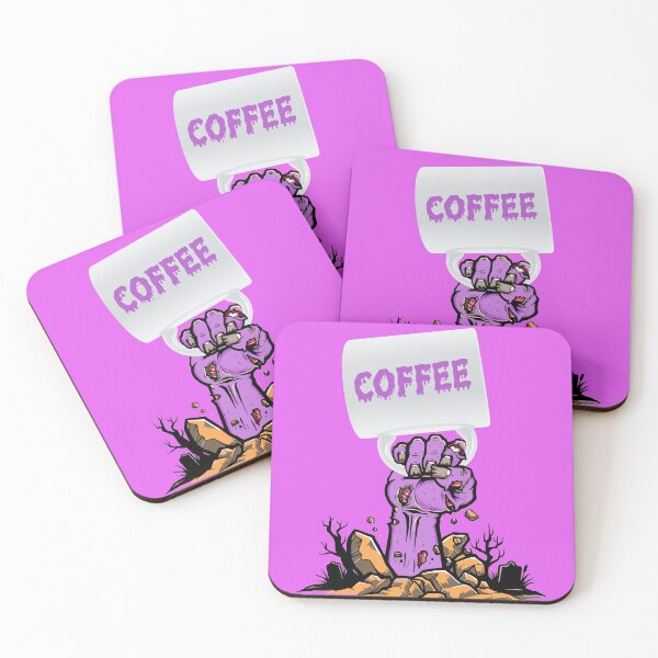 Item preview, Zombies Crave Coffee Purple designed and sold by Mrspink16.