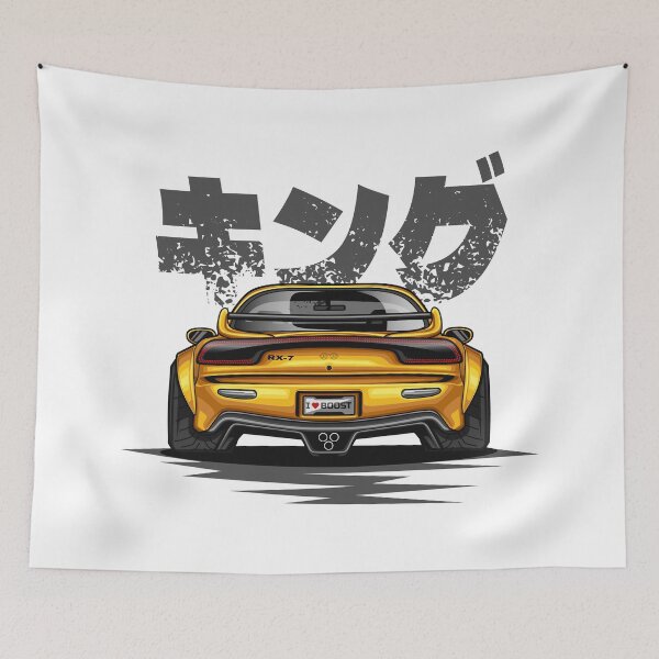 Item preview, RX7 Wide Body (Gold Shine) designed and sold by JioojiProject.