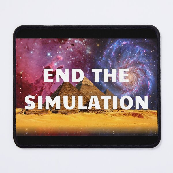 Item preview, End The Simulation | Smart Successful Stoner | We Are The Universe designed and sold by AlfaEcho.