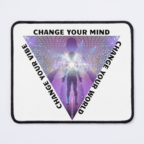 Item preview, Triangle Change Your Mind, Change Your Vibe, Change Your World | Smart Successful Stoner | We Are The Universe designed and sold by AlfaEcho.