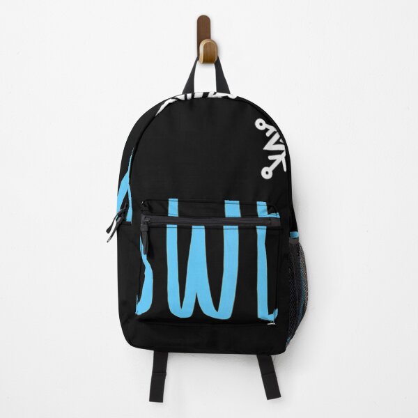 Item preview, Sweden Snowflake Drawing Light Blue Text designed and sold by leshiarivers.