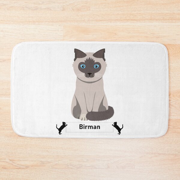 Item preview, Birman Cat Breed - Cartoon Art Style designed and sold by EdKid.
