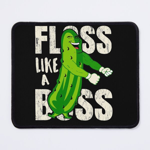 Item preview, Floss Like a Boss Flossing Pickle Gift designed and sold by RiffXS.