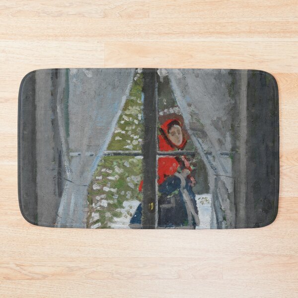 Item preview, The Red Kerchief (ca. 1868–1873) by Claude Monet designed and sold by Designedbysm.