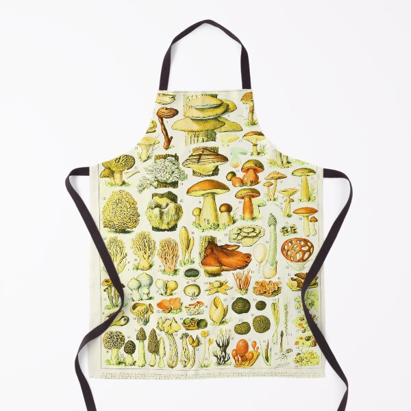 Item preview, Vintage Mushrooms Larousse Adolphe Millot designed and sold by Leilaarros.