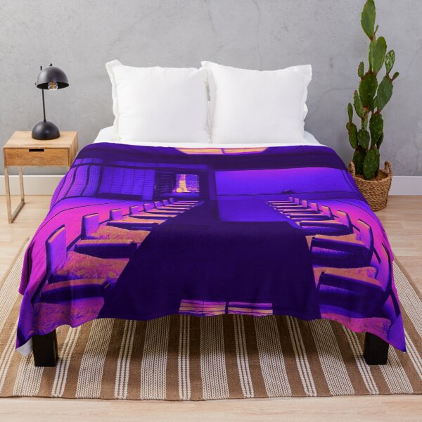 Item preview, Tatami room Japan Neon Vaporwave Aesthetic designed and sold by ShirtVibes.