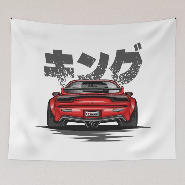 Item preview, RX7 Wide Body (Bright Red) designed and sold by JioojiProject.