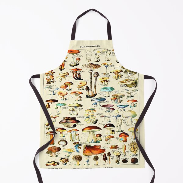 Item preview, Vintage Mushrooms Adolphe Millot Larousse designed and sold by Leilaarros.