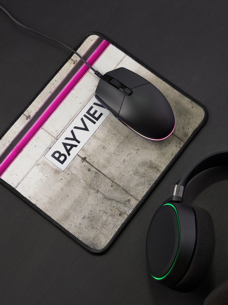Alternate view of Bayview - Toronto Subway Station Sign Mouse Pad