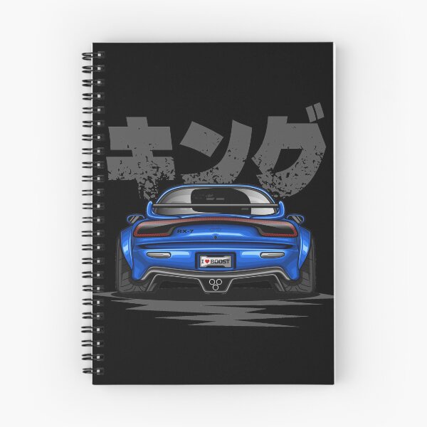 Item preview, RX7 Wide Body (Vivid Blue) designed and sold by JioojiProject.