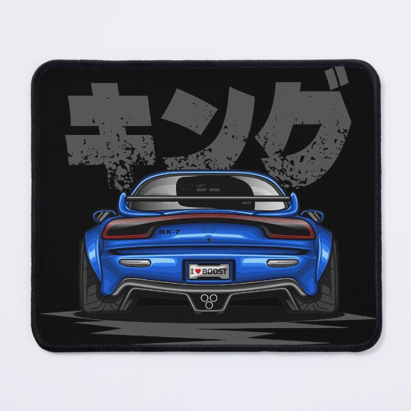 Item preview, RX7 Wide Body (Vivid Blue) designed and sold by JioojiProject.