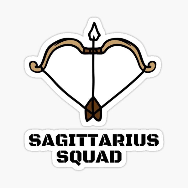 Sagittarius Love & Magic Holographic Waterproof Sticker 