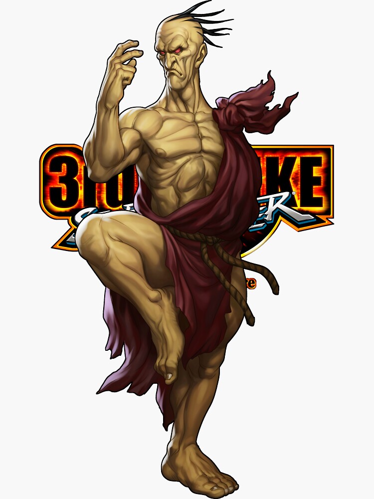 Akuma / Gouki - 3rd Strike Sticker for Sale by PitadorBoy