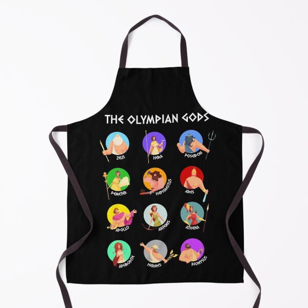 Item preview, The 12 Olympian Gods of Greek Mythology designed and sold by Happy Puppy Print On Demand.